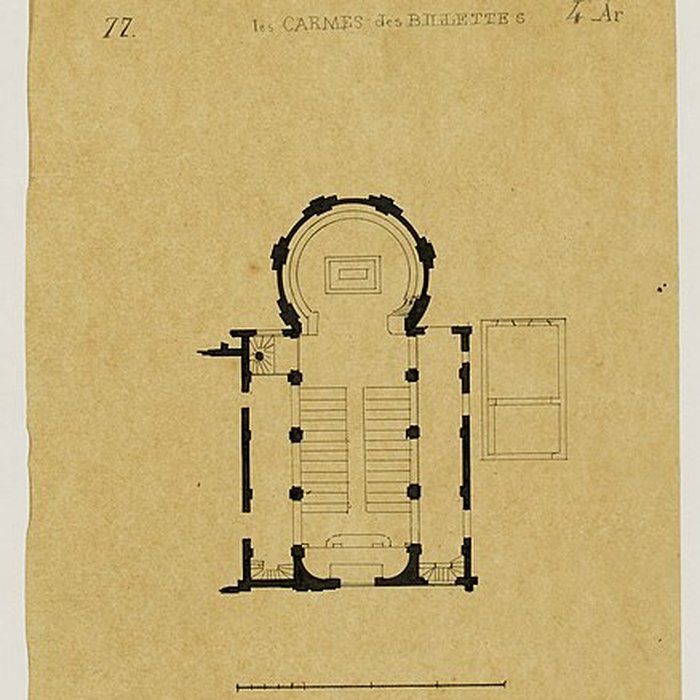 Photo de Temple des Billettes ancien couvent des Carmes-Billettes