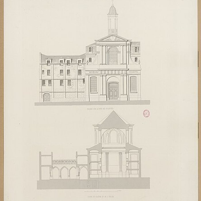 Photo de Temple des Billettes ancien couvent des Carmes-Billettes