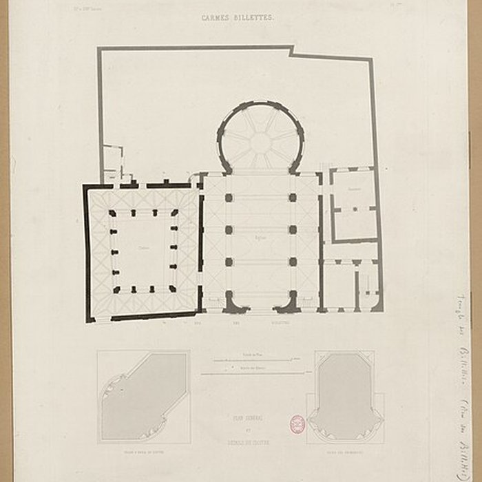 Photo de Temple des Billettes ancien couvent des Carmes-Billettes