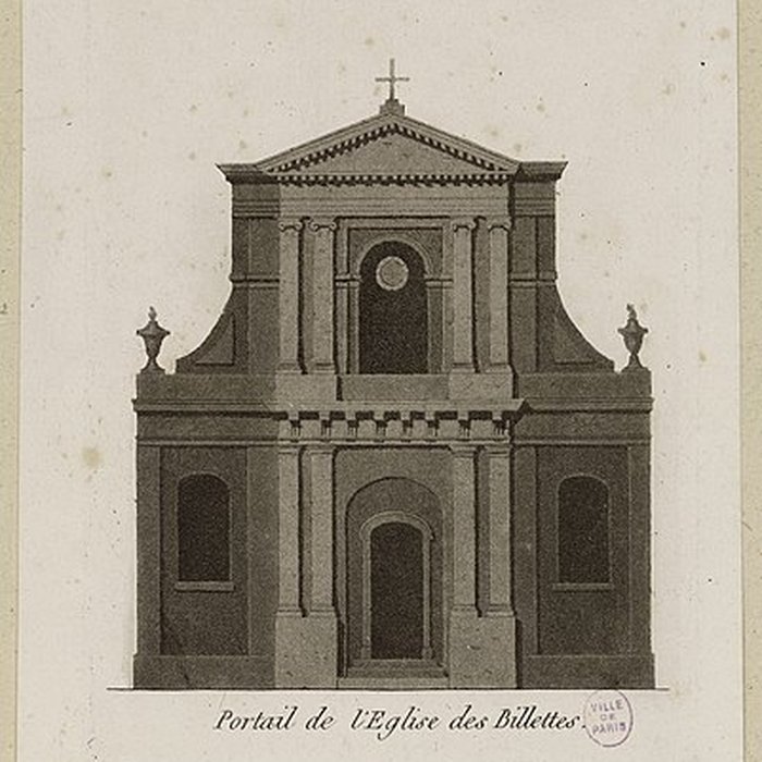 Photo de Temple des Billettes ancien couvent des Carmes-Billettes