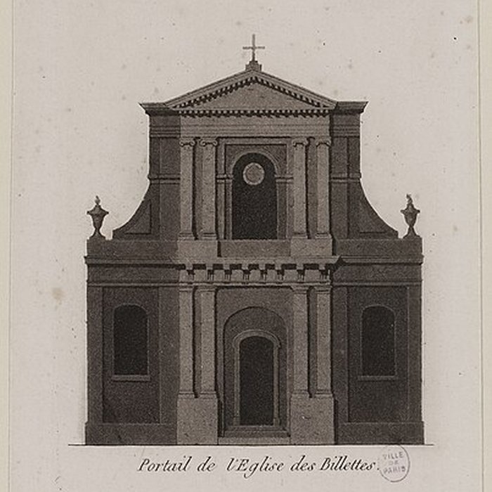 Photo de Temple des Billettes ancien couvent des Carmes-Billettes