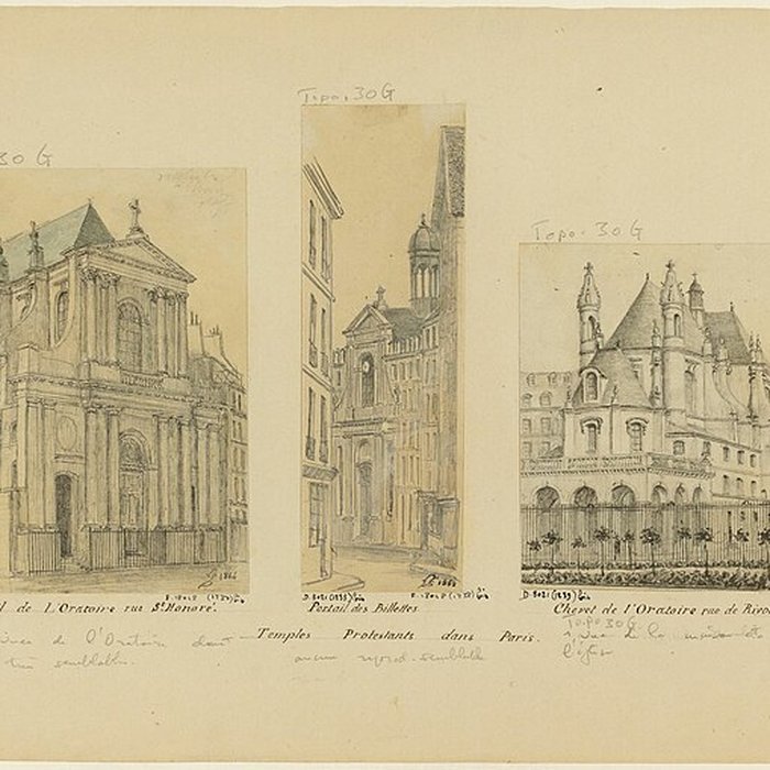 Photo de Temple des Billettes ancien couvent des Carmes-Billettes