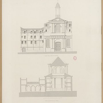 Temple des Billettes ancien couvent des Carmes-Billettes