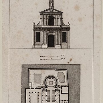 Temple des Billettes ancien couvent des Carmes-Billettes