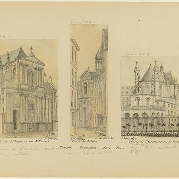 Temple des Billettes ancien couvent des Carmes-Billettes