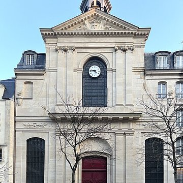 Temple des Billettes ancien couvent des Carmes-Billettes