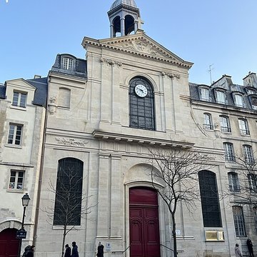 Temple des Billettes ancien couvent des Carmes-Billettes