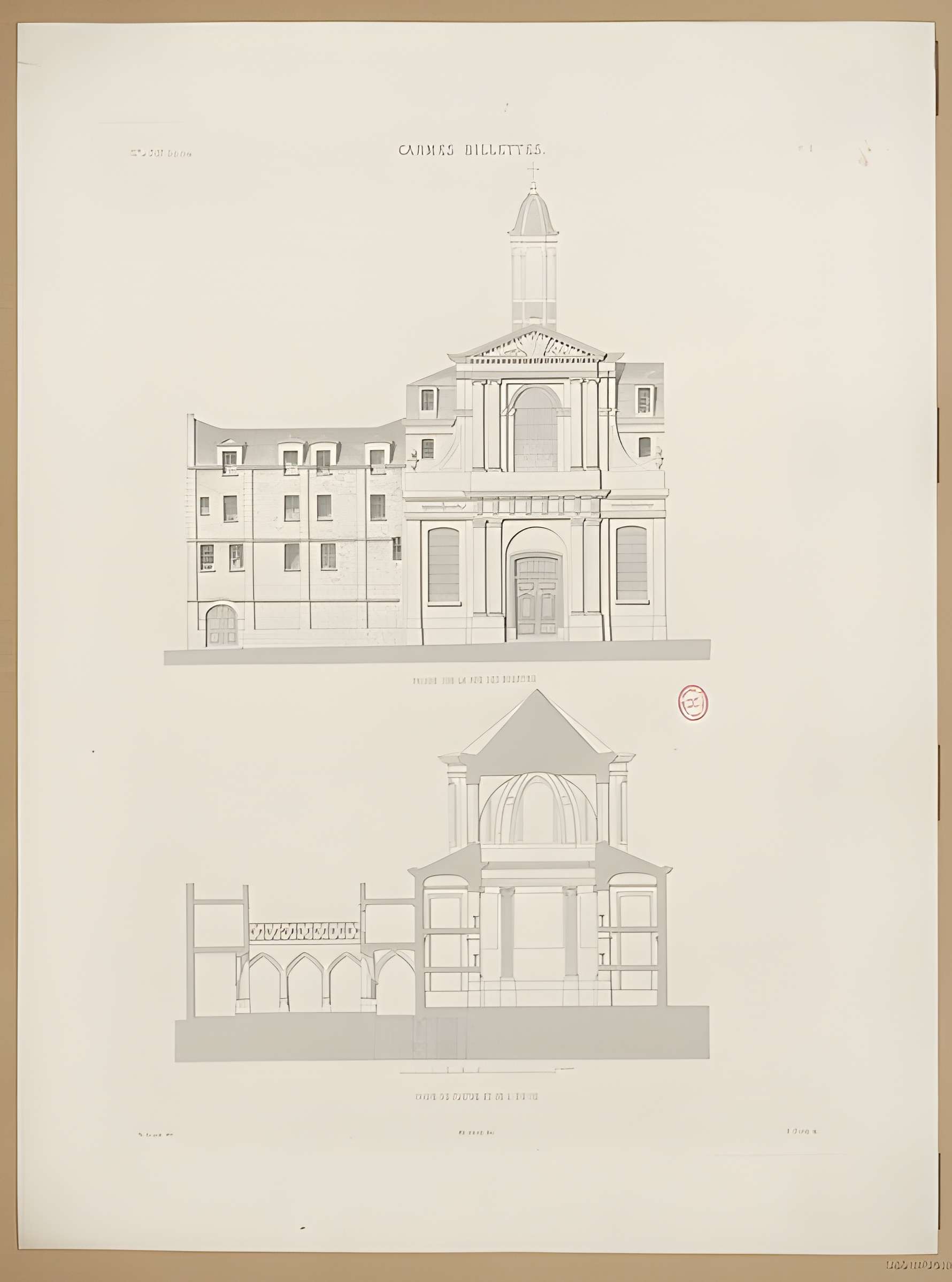 Temple des Billettes (ancien couvent des Carmes-Billettes)