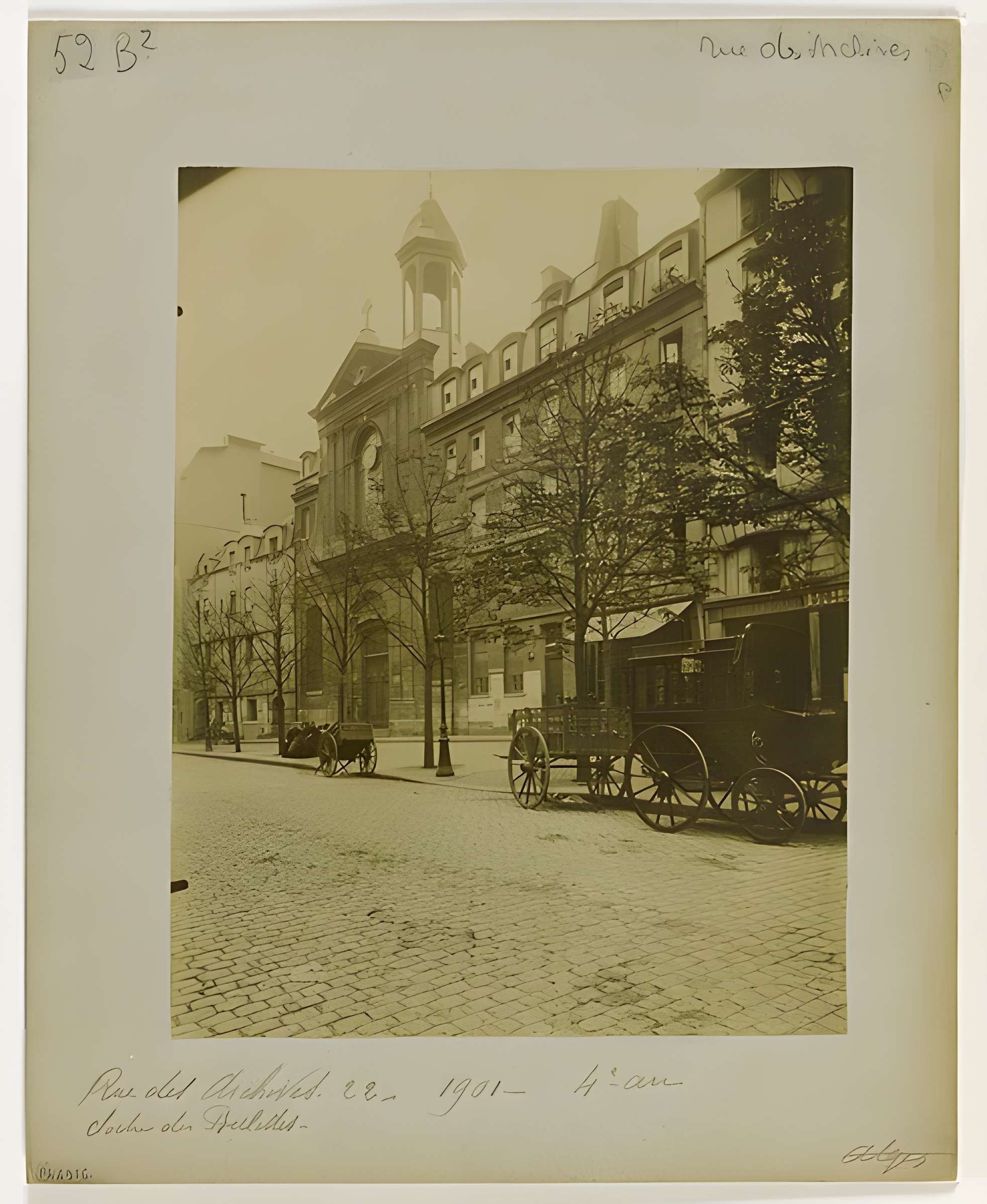 Temple des Billettes (ancien couvent des Carmes-Billettes)