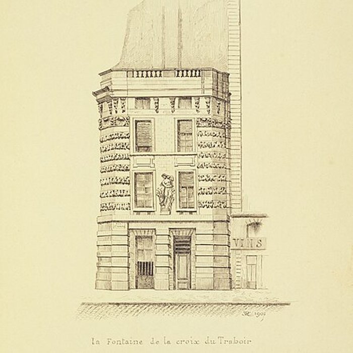 Photo de Fontaine de la Croix du Trahoir à Paris