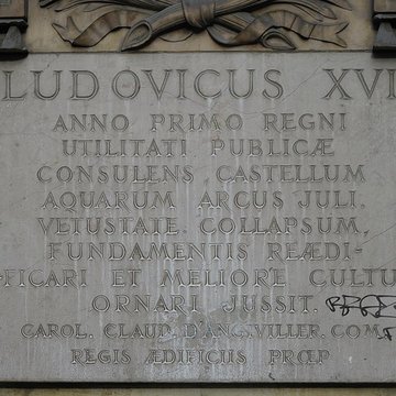 Fontaine de la Croix du Trahoir à Paris