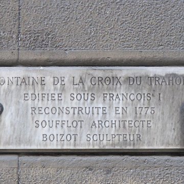 Fontaine de la Croix du Trahoir à Paris