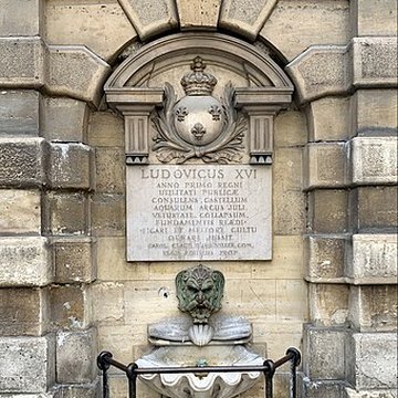Fontaine de la Croix du Trahoir à Paris