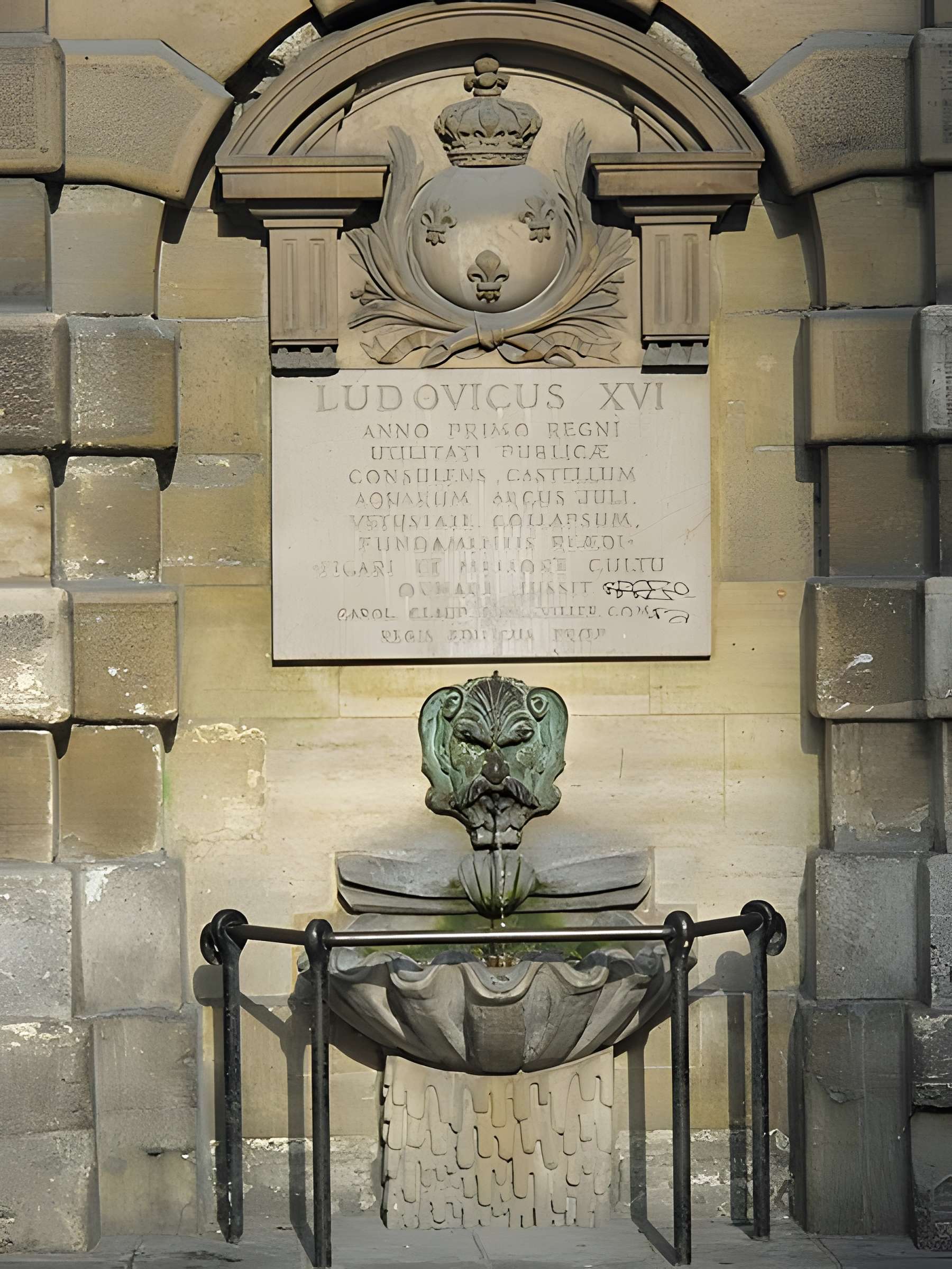 Fontaine de la Croix du Trahoir à Paris