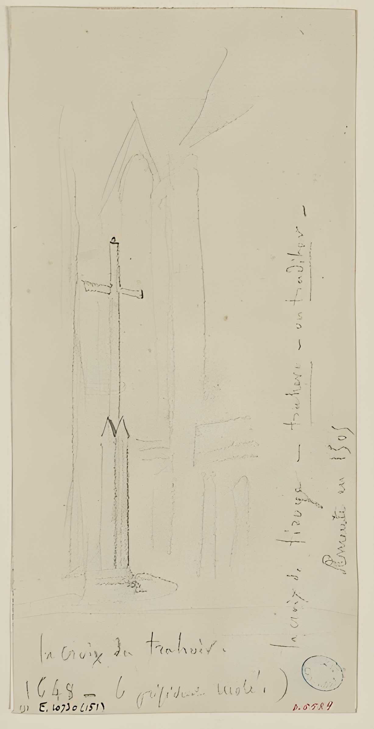 Fontaine de la Croix du Trahoir à Paris