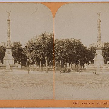 Fontaine du Palmier à Paris