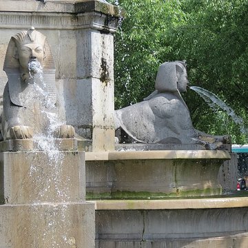 Fontaine du Palmier à Paris