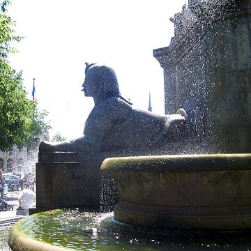 Fontaine du Palmier à Paris