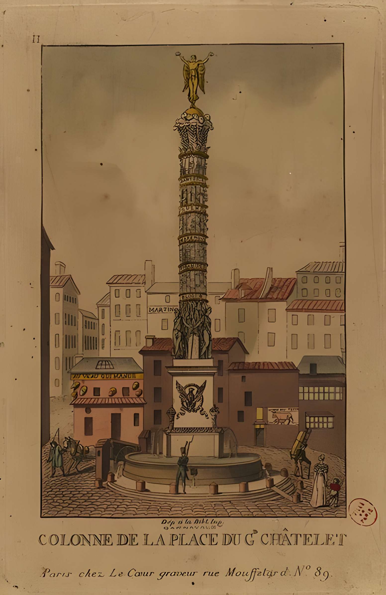 Fontaine du Palmier à Paris