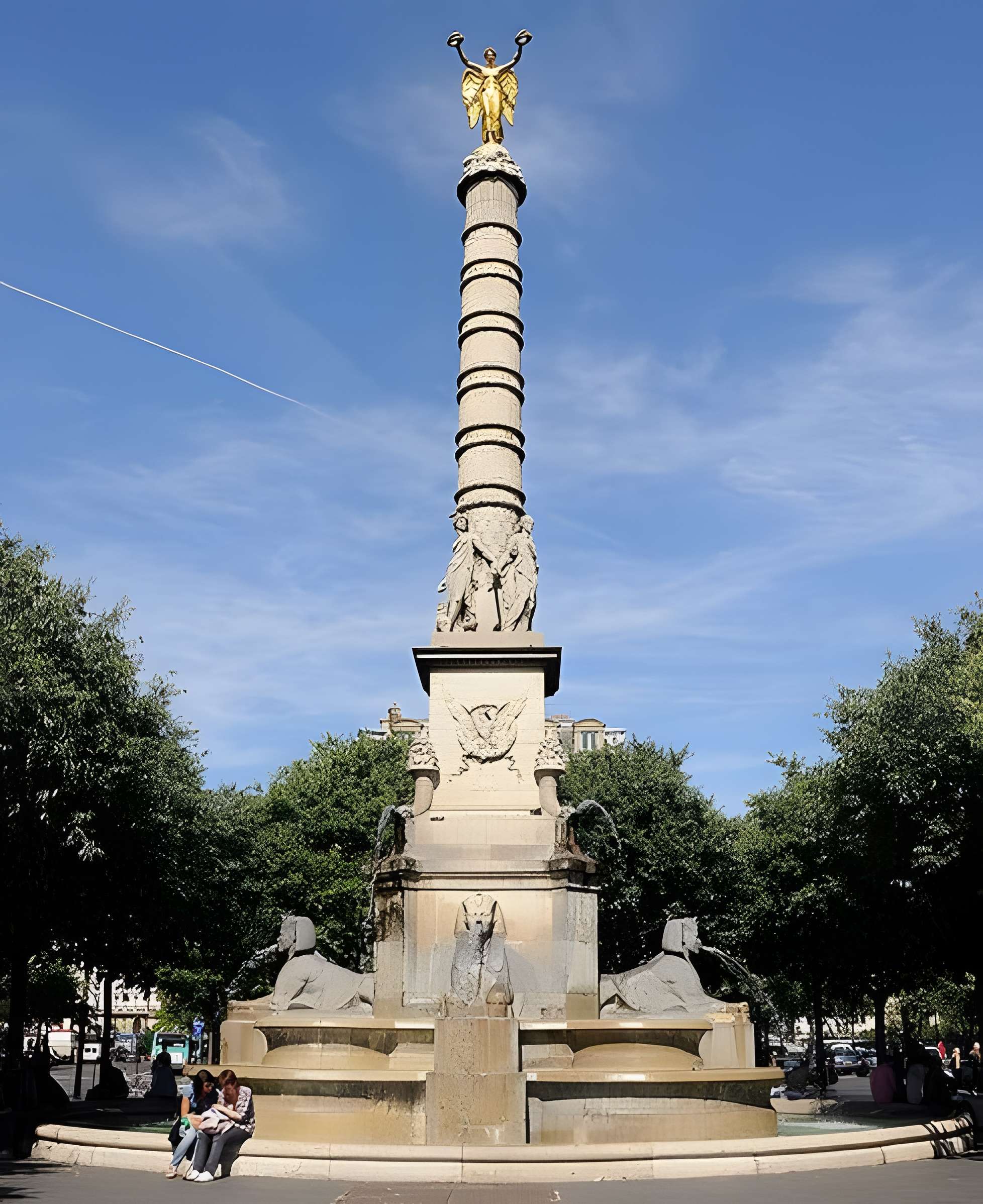 Fontaine du Palmier à Paris