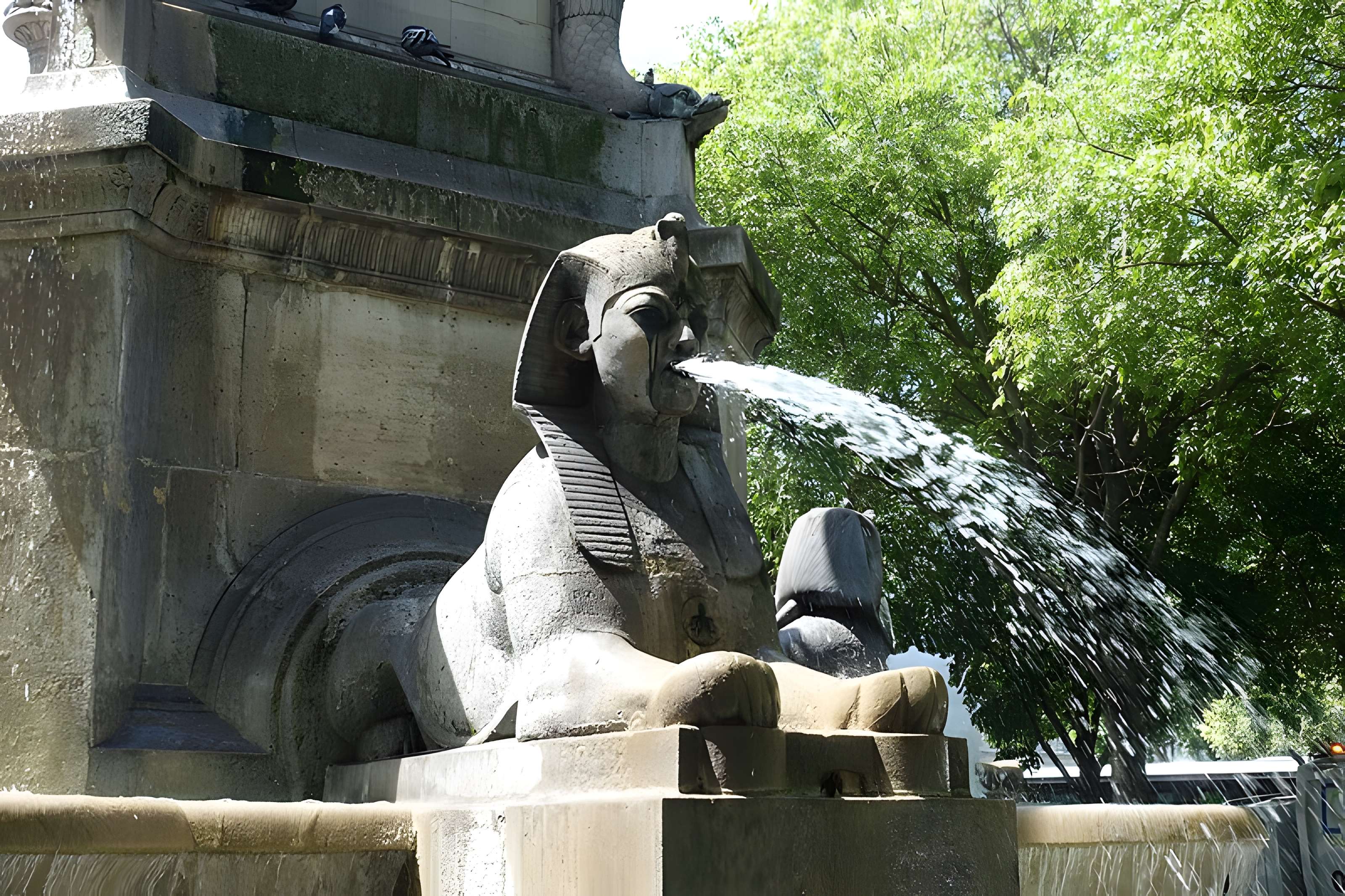 Fontaine du Palmier à Paris