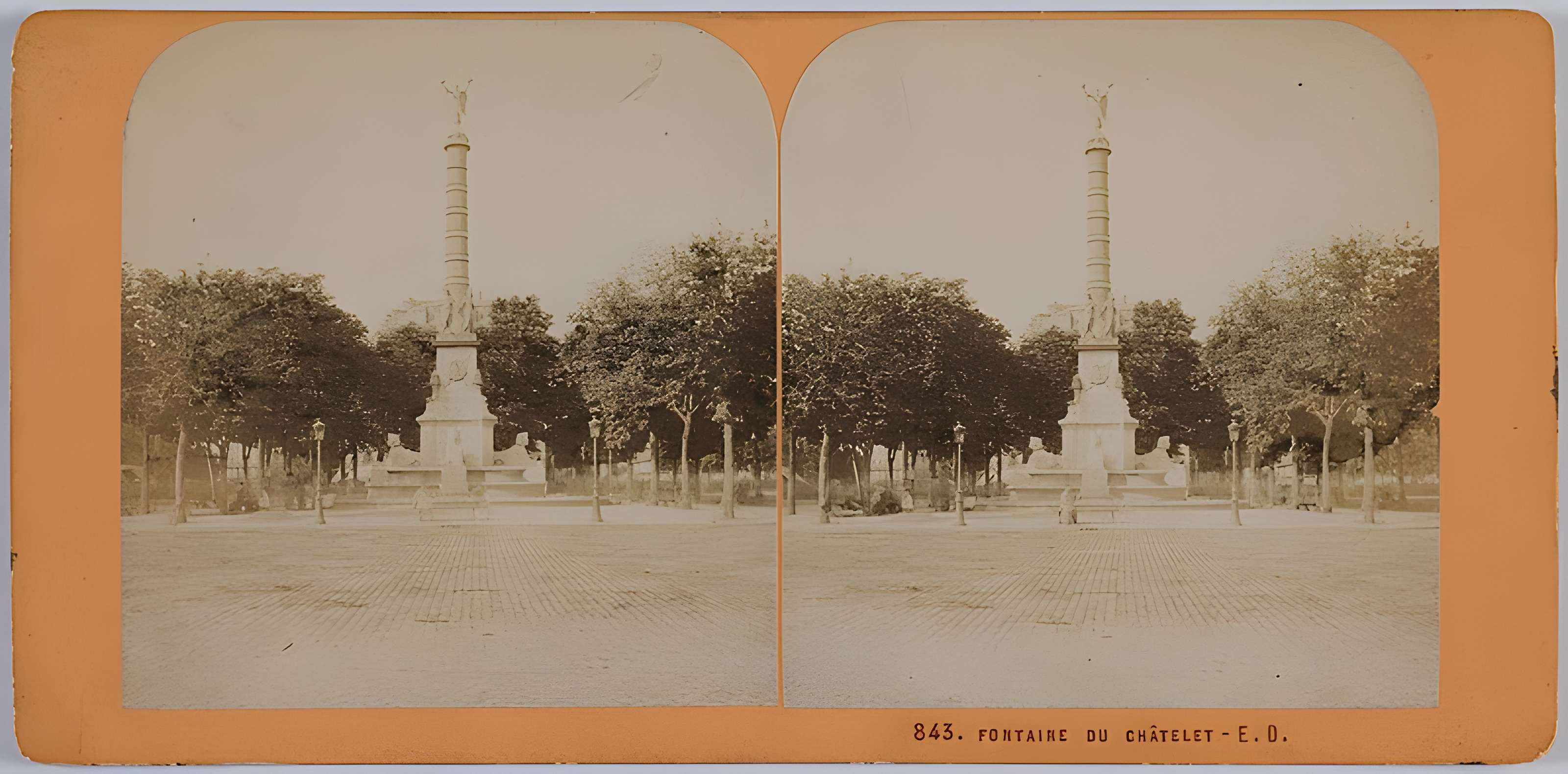 Fontaine du Palmier à Paris