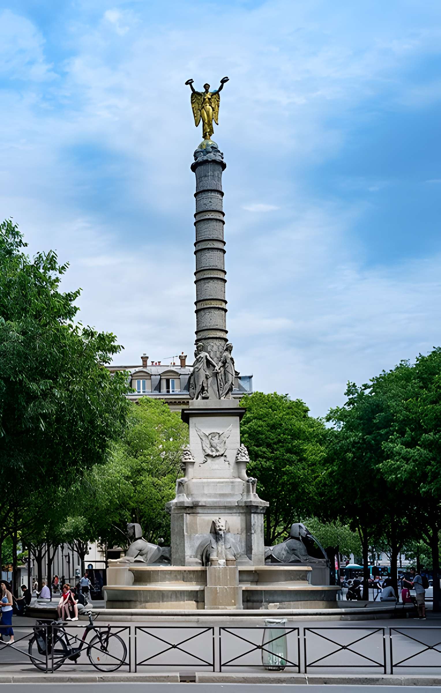 Fontaine du Palmier à Paris