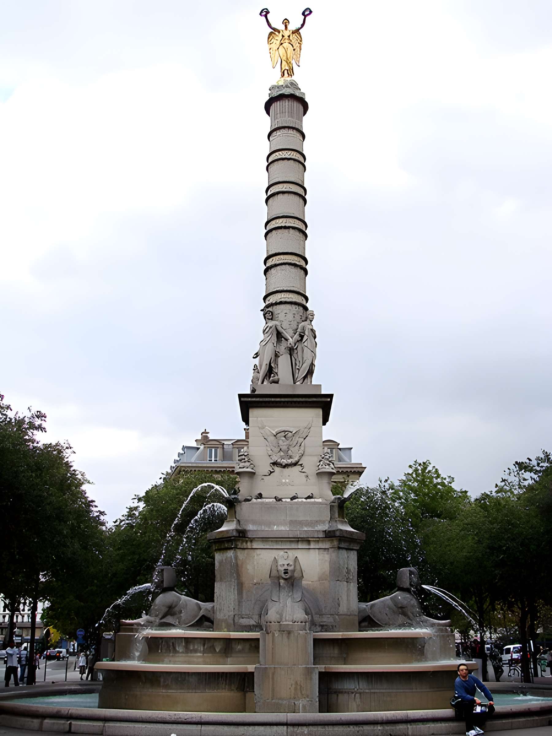 Fontaine du Palmier à Paris