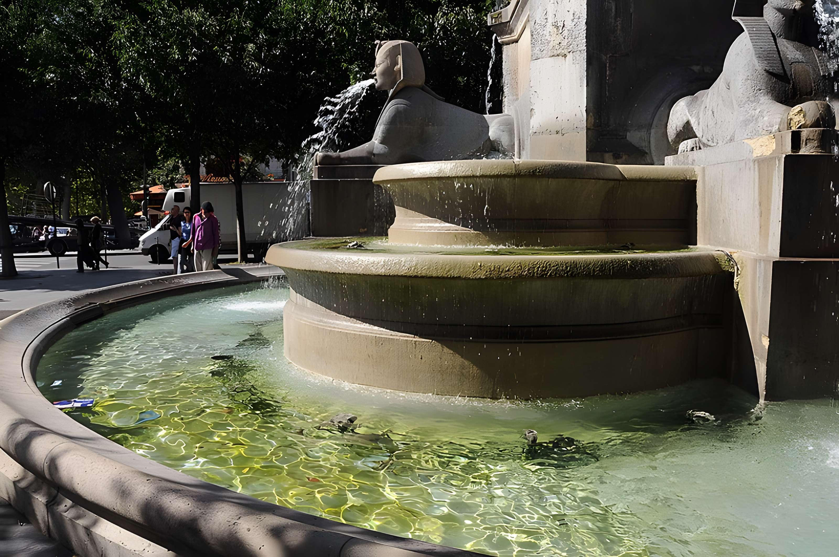 Fontaine du Palmier à Paris