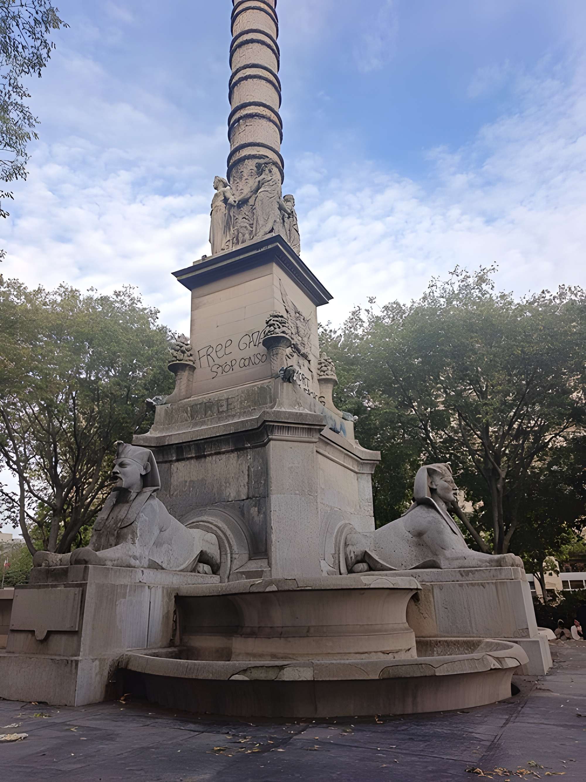 Fontaine du Palmier à Paris
