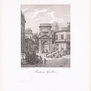 Fontaine Gaillon à Paris