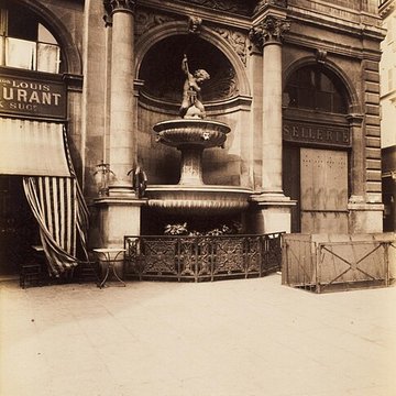Fontaine Gaillon à Paris