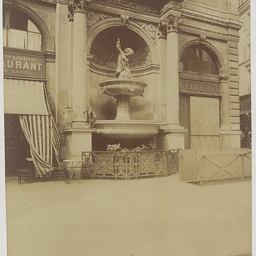 Fontaine Gaillon à Paris