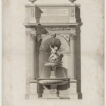 Fontaine Gaillon à Paris