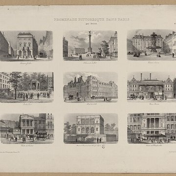 Fontaine Gaillon à Paris