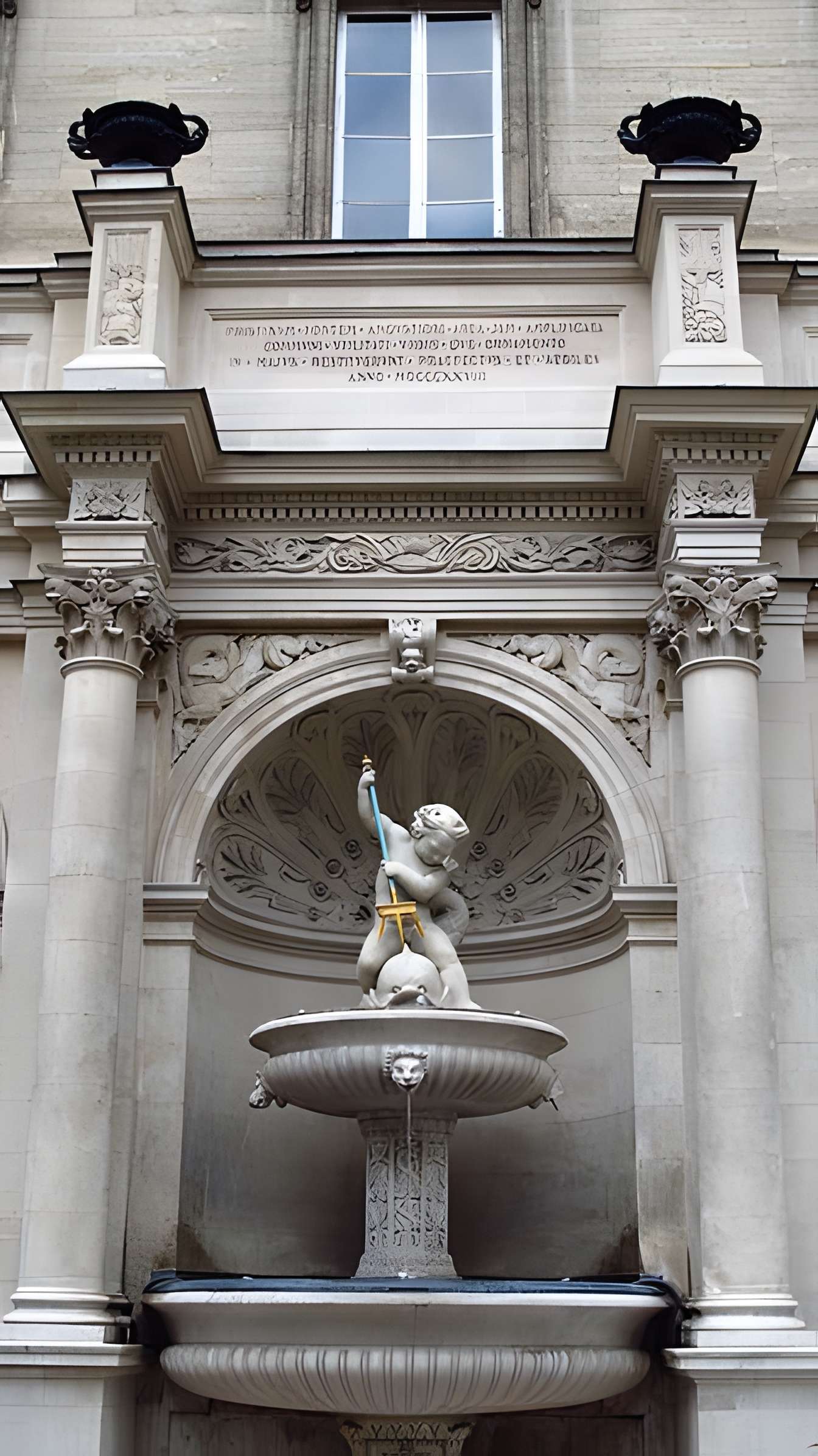 Fontaine Gaillon à Paris 