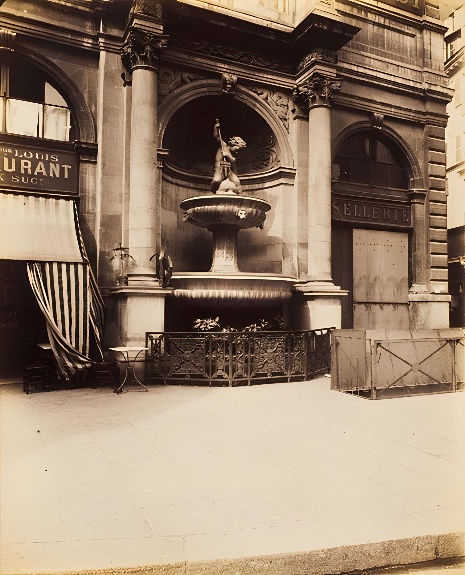 Fontaine Gaillon à Paris