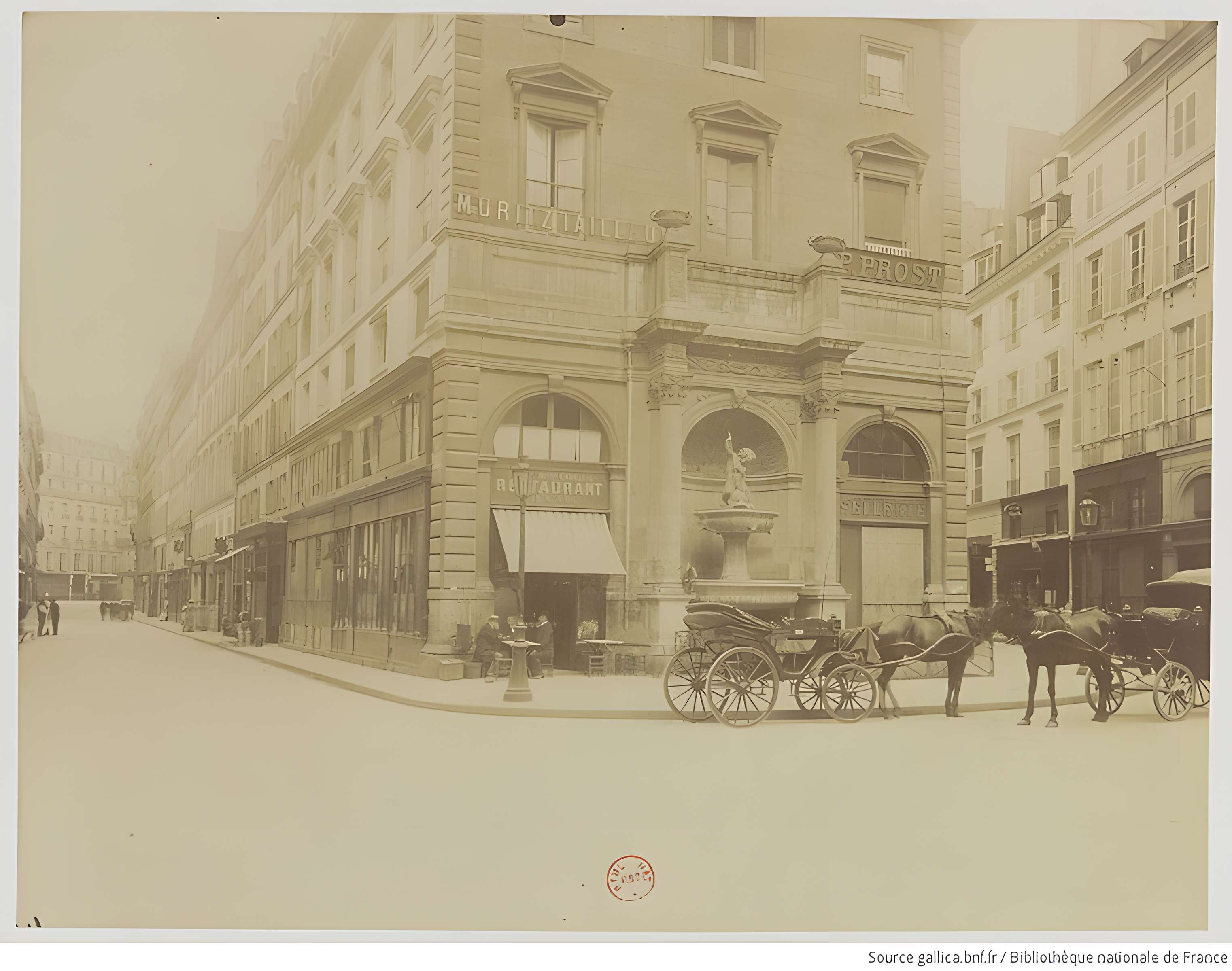 Fontaine Gaillon à Paris