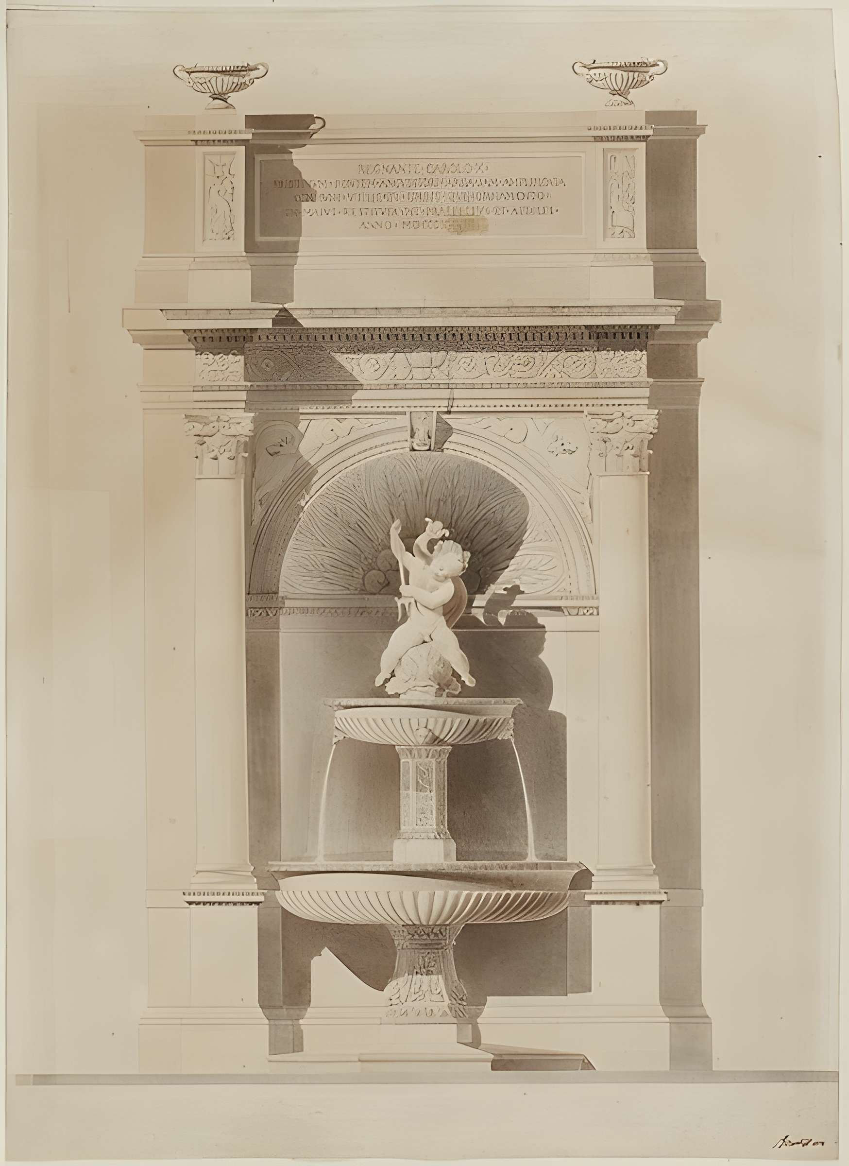 Fontaine Gaillon à Paris