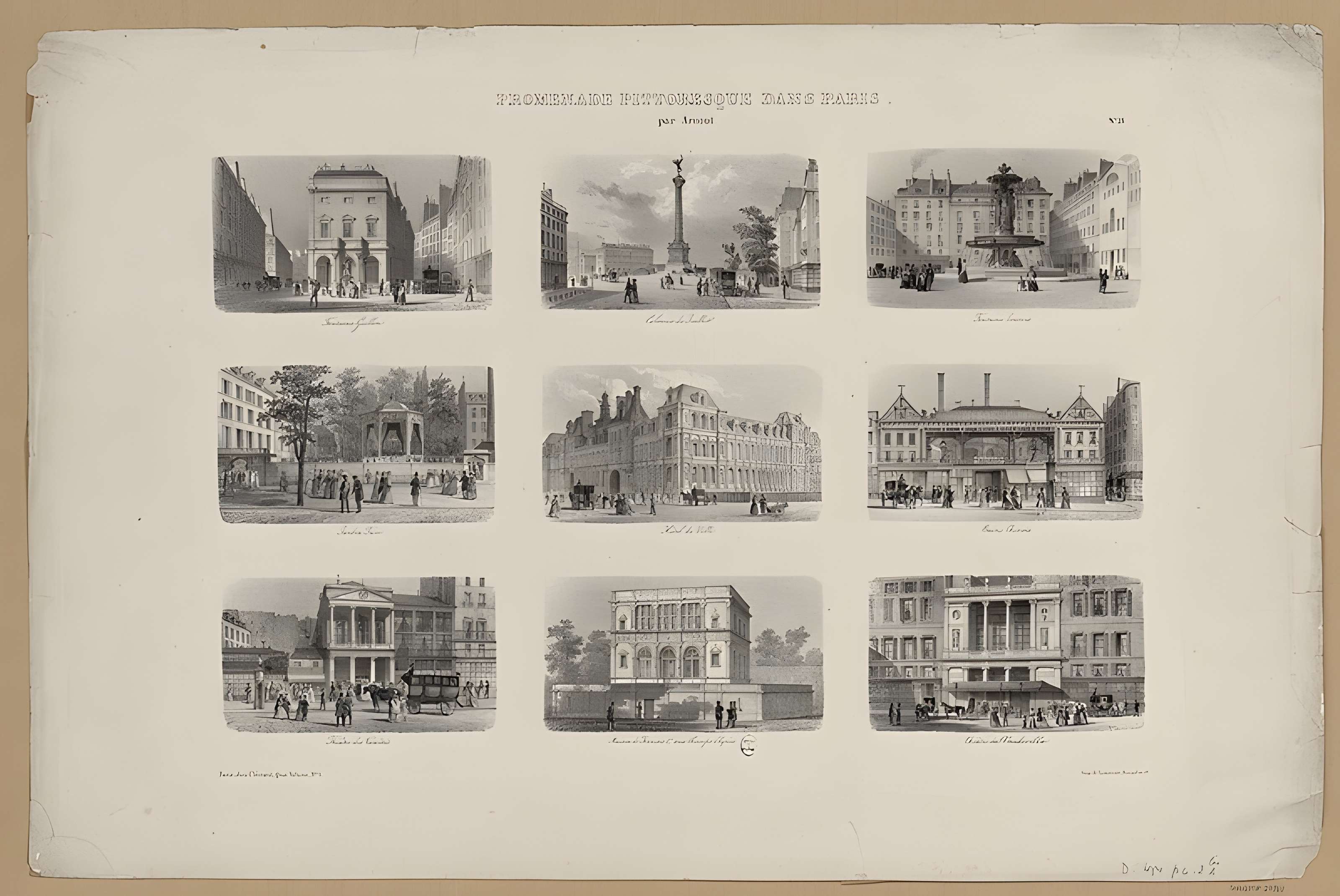 Fontaine Gaillon à Paris