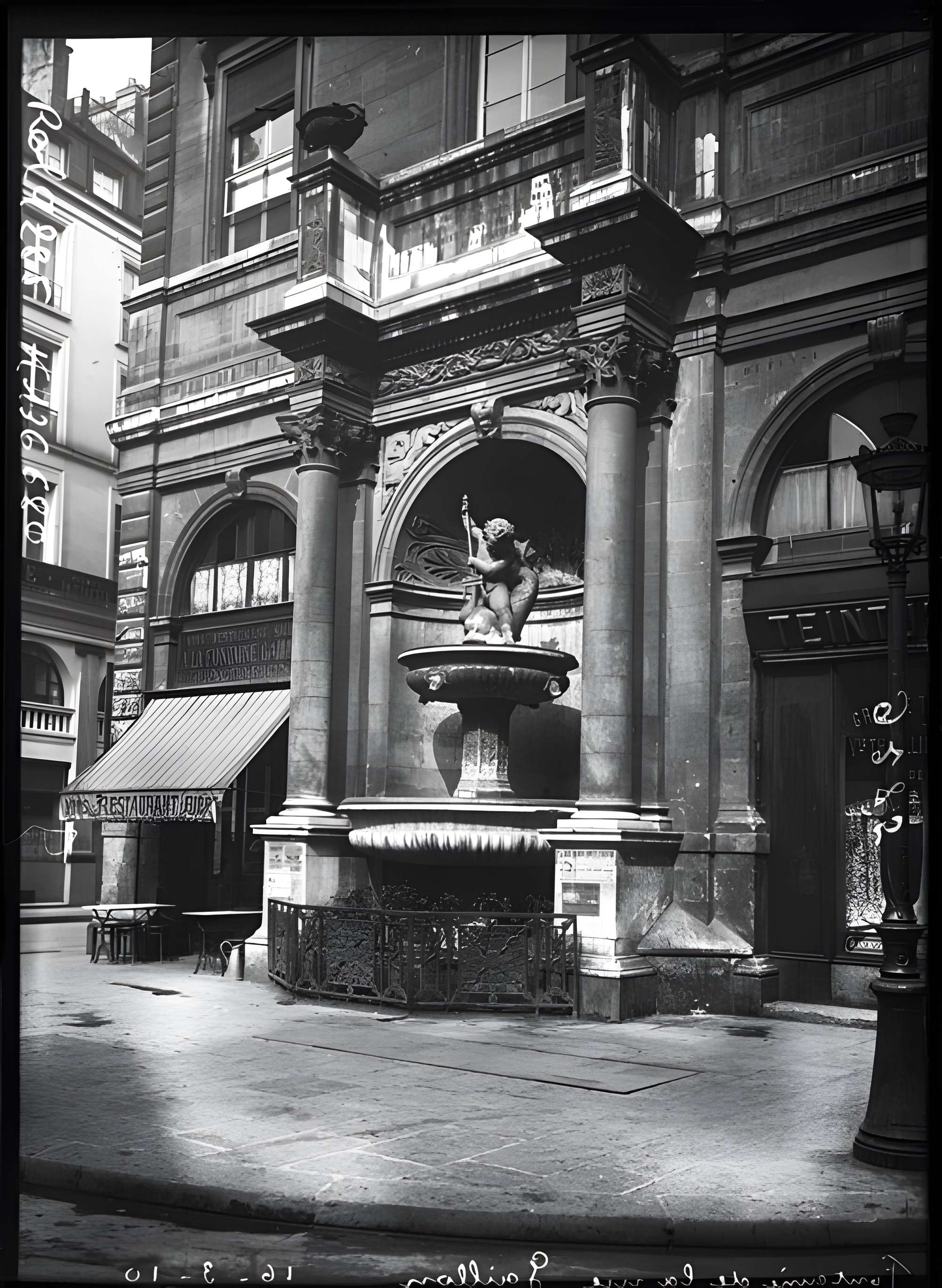 Fontaine Gaillon à Paris