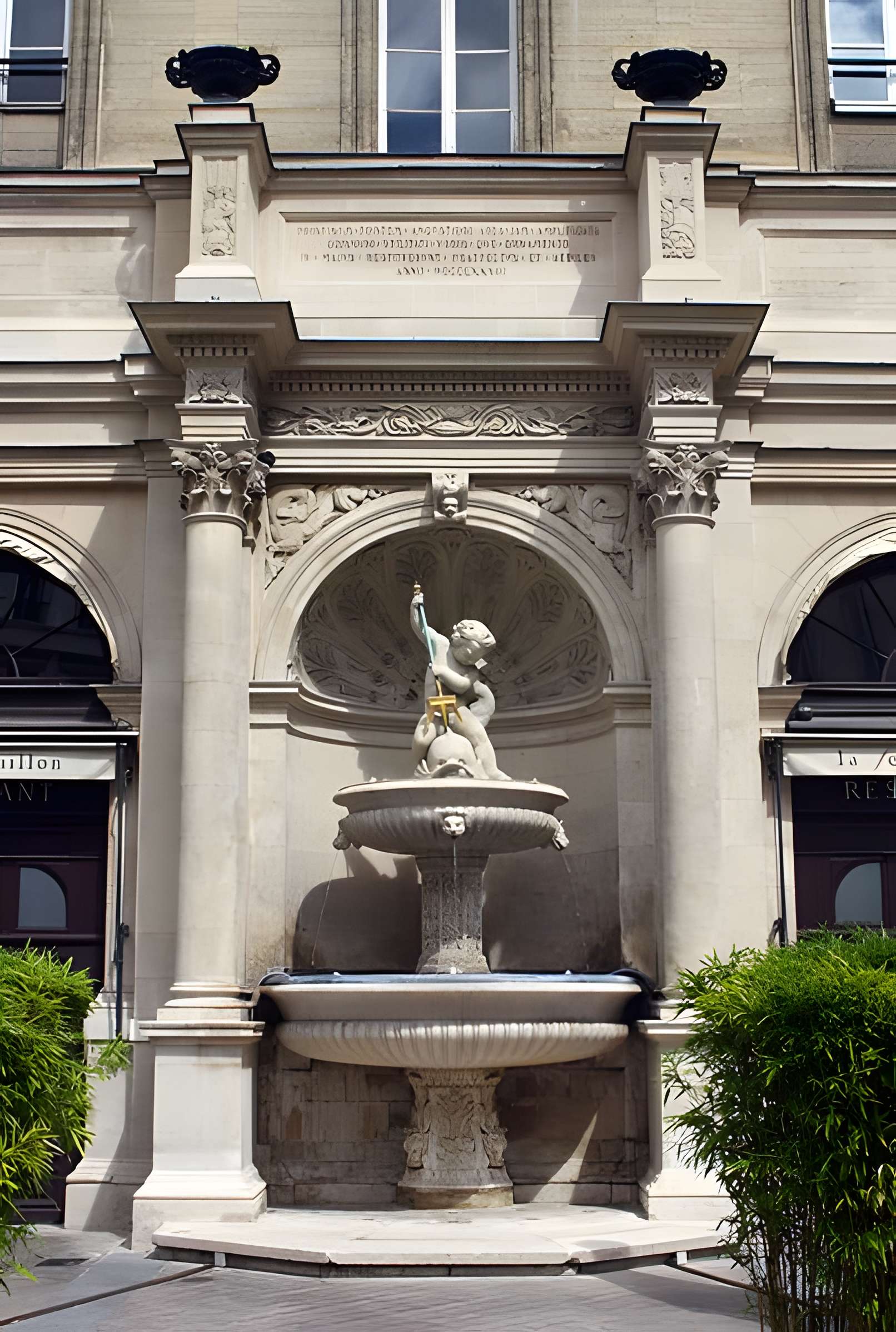Fontaine Gaillon à Paris