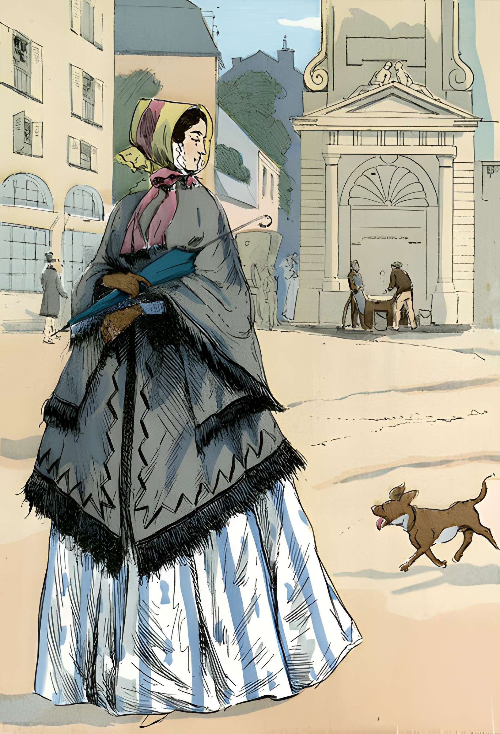 Fontaine Gaillon à Paris