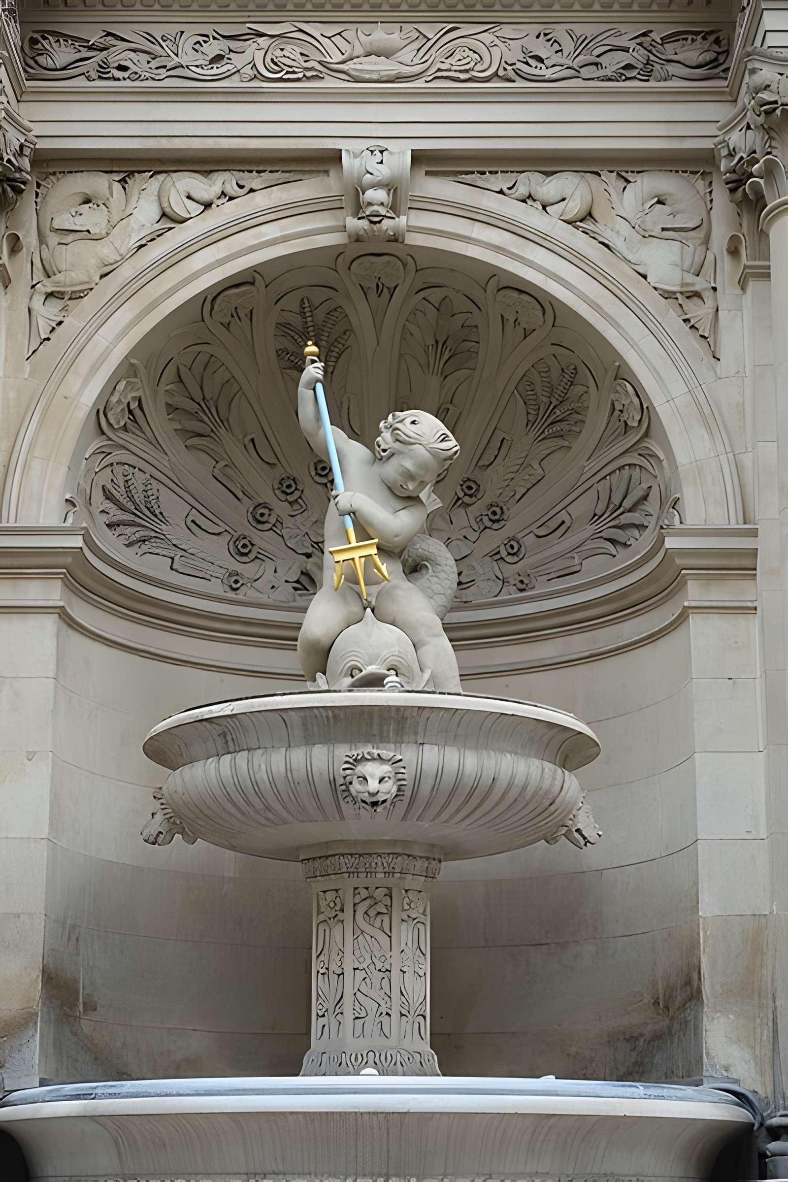 Fontaine Gaillon à Paris