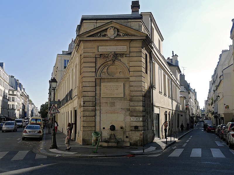 Fontaine Boucherat à Paris