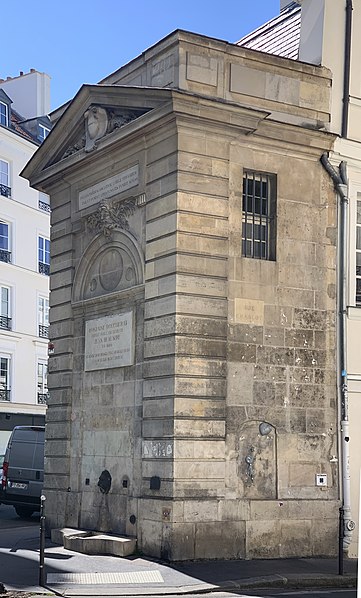 Fontaine Boucherat à Paris