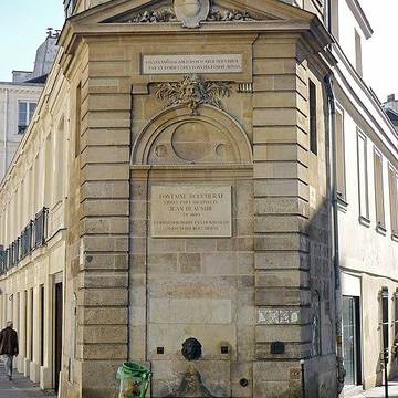 Fontaine Boucherat à Paris
