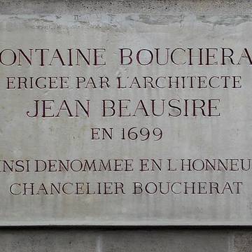 Fontaine Boucherat à Paris