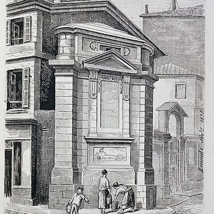 Photo de Fontaine publique des Haudriettes