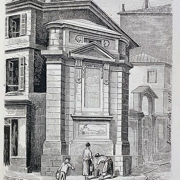 Fontaine publique des Haudriettes